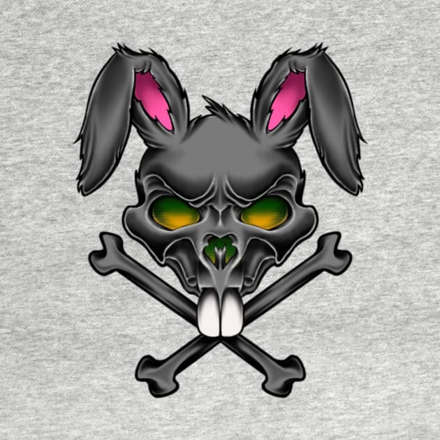 Cross Bones Bunny by Pat’s Stuff 